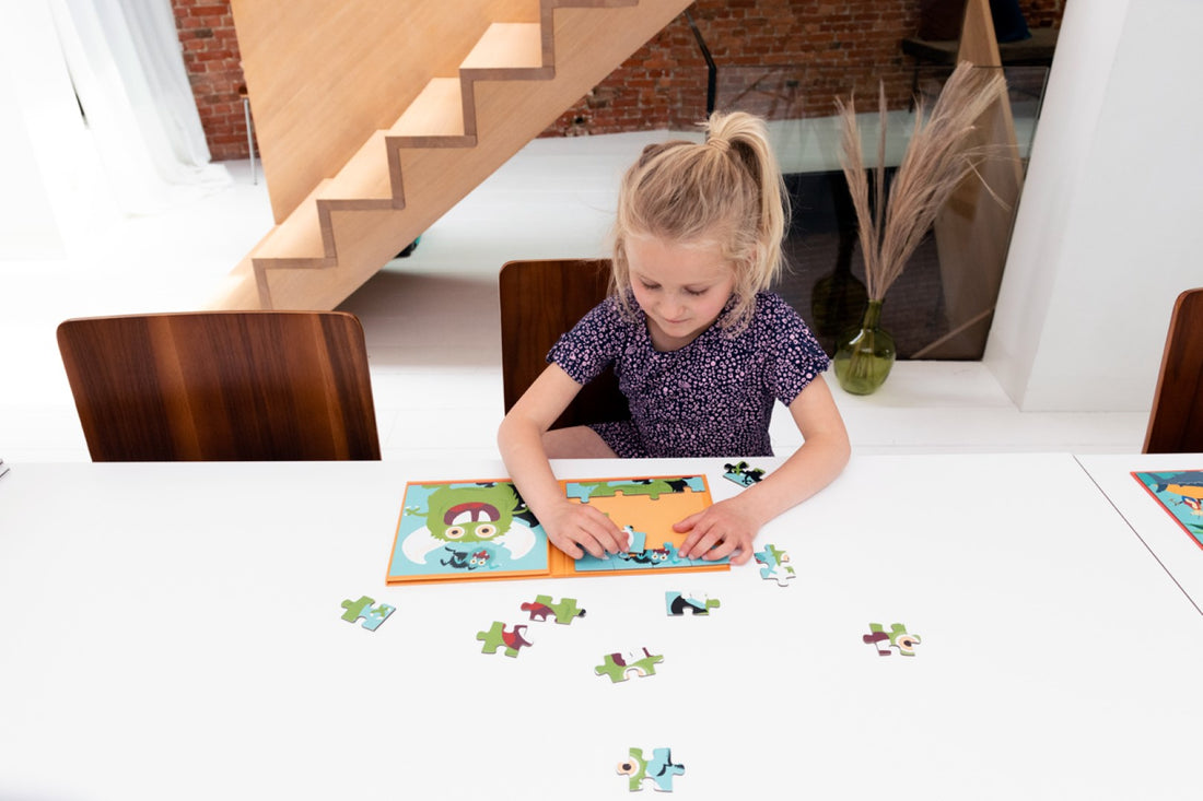 Magnetisch Puzzelboek To Go Monster 2x20pcs