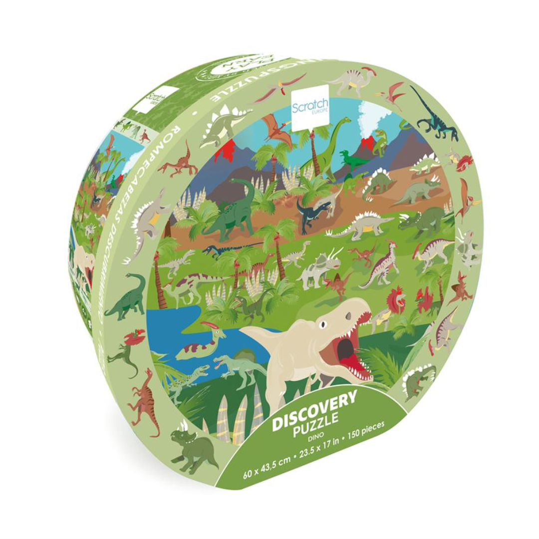 Ontdekkingspuzzel Dinosaurussen 150 pcs