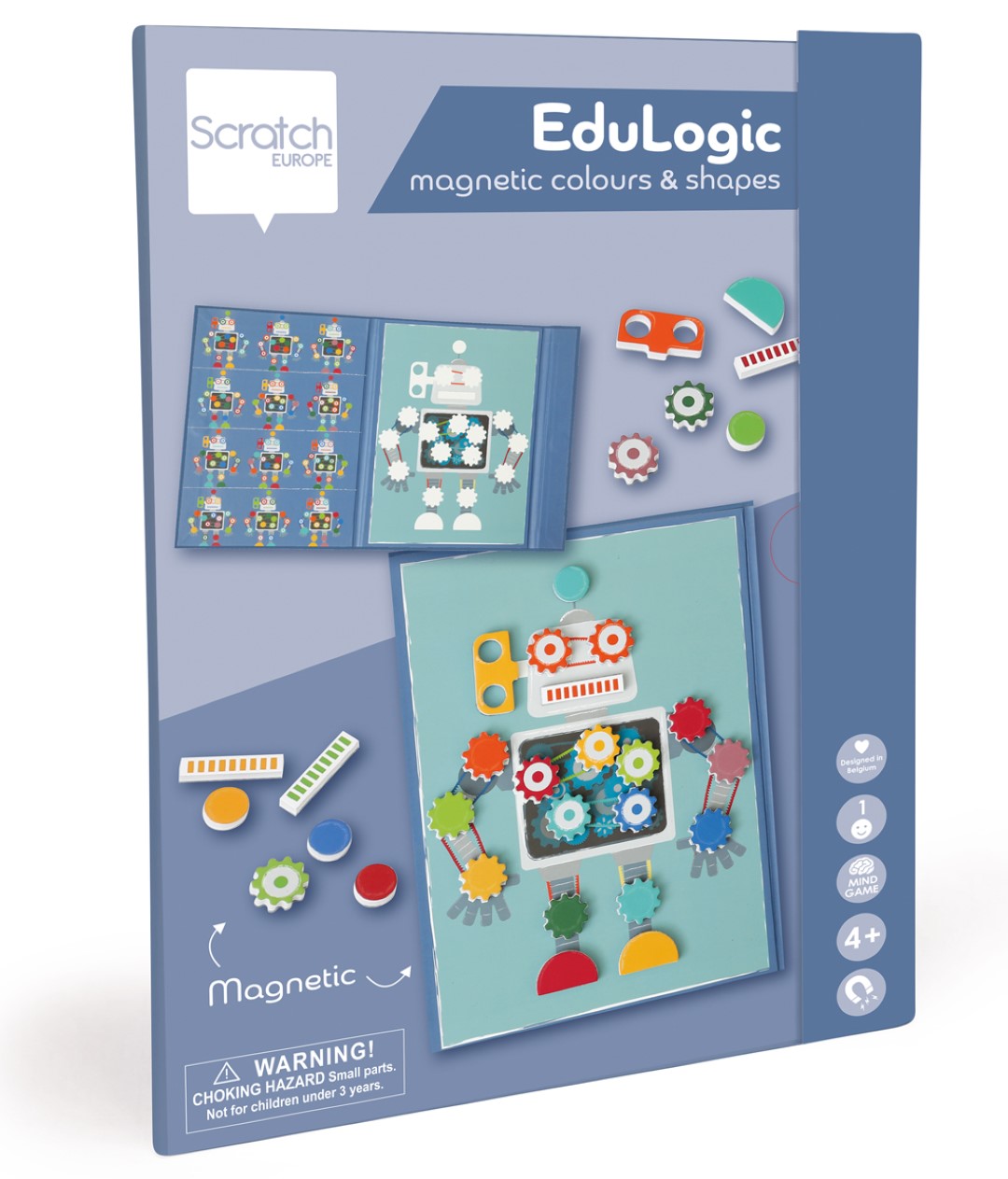 EduLogic Book Colours And Shapes Robot