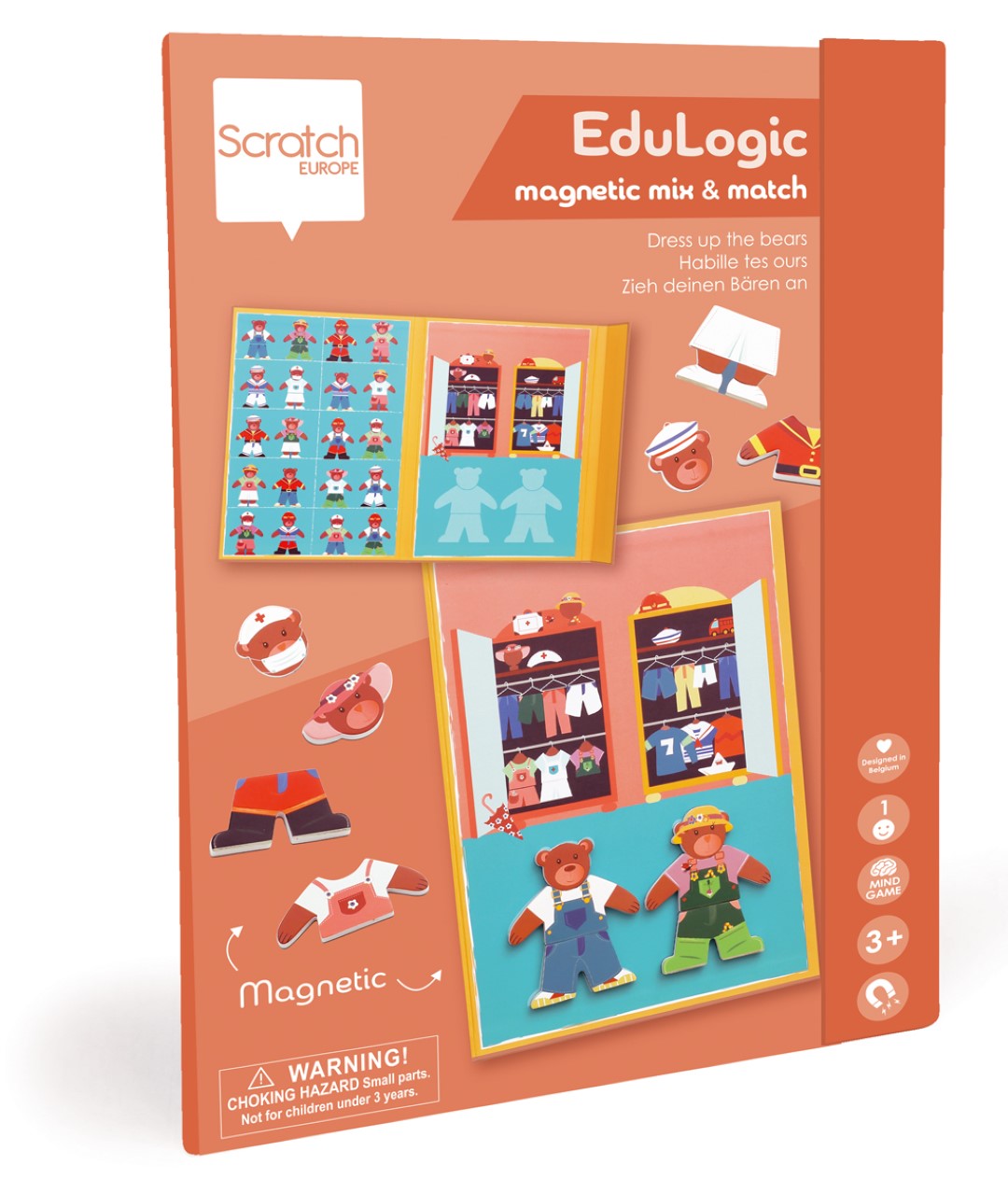 EduLogic Book Mix &amp; Match Aankleedbeer