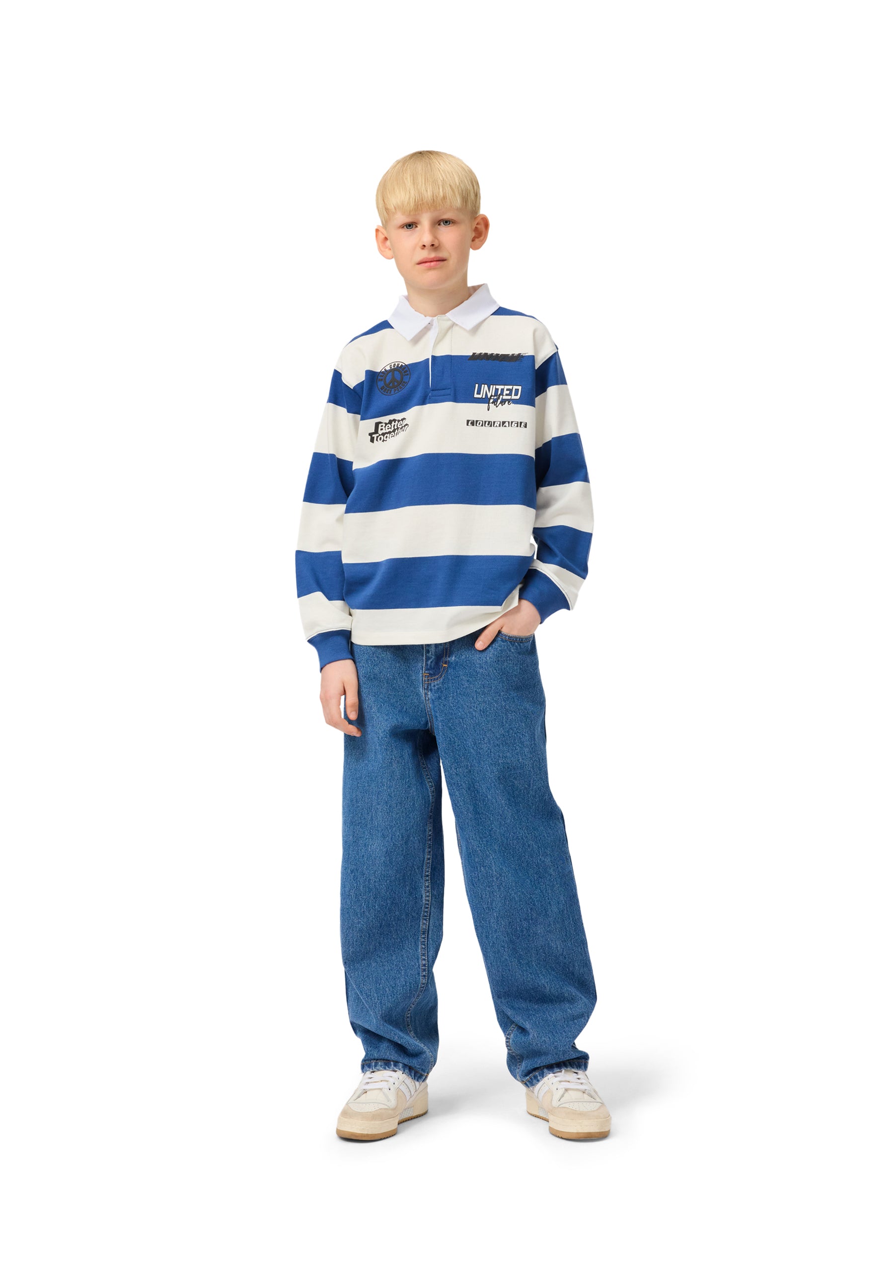 Aiden Woven Pants Stone Blue