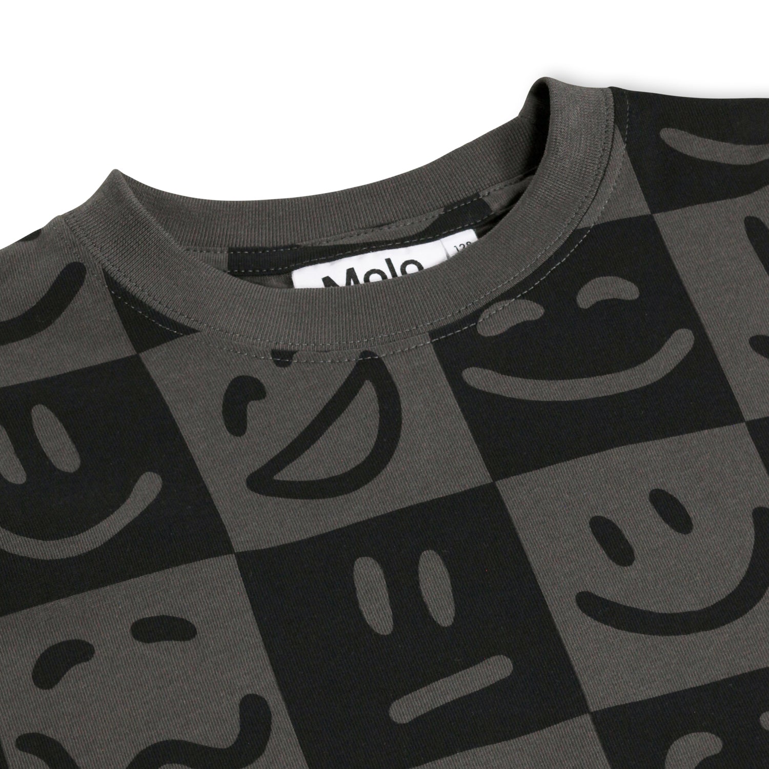 T-shirt SS Riley Vibe Checks BLK