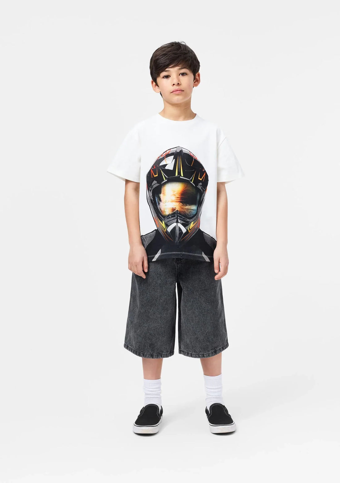 Woven Shorts Alphie Greyish Vintage - MOLO