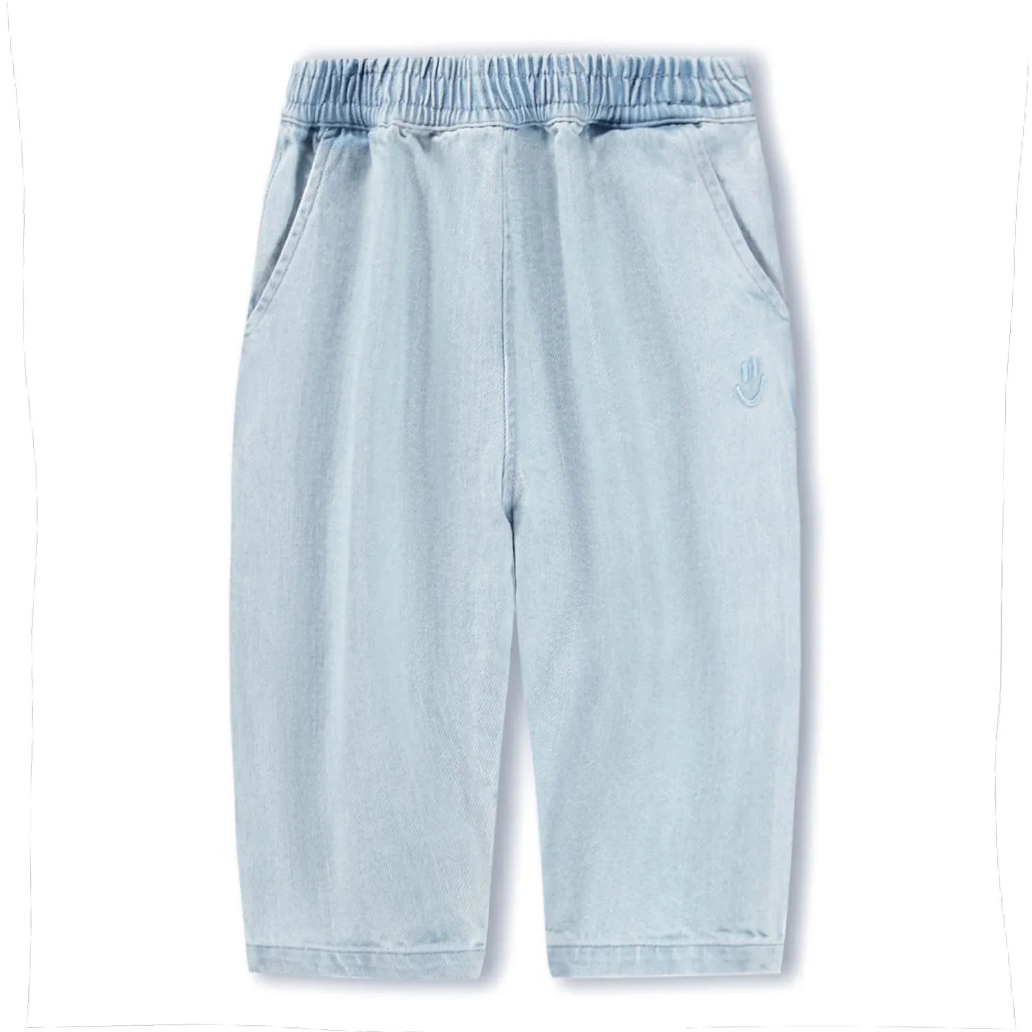 Baby Woven Pants Sois Misty Denim - KDkes