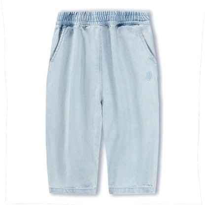 Baby Woven Pants Sois Misty Denim - KDkes