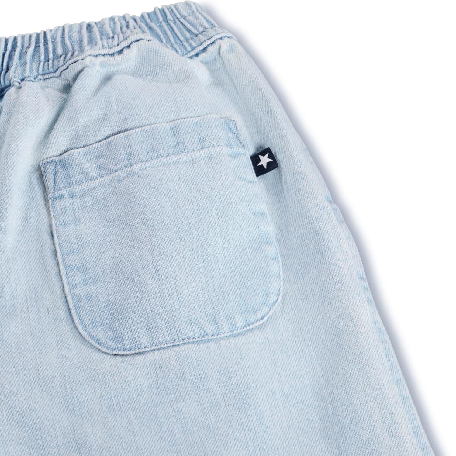 Baby Woven Pants Sois Misty Denim - KDkes