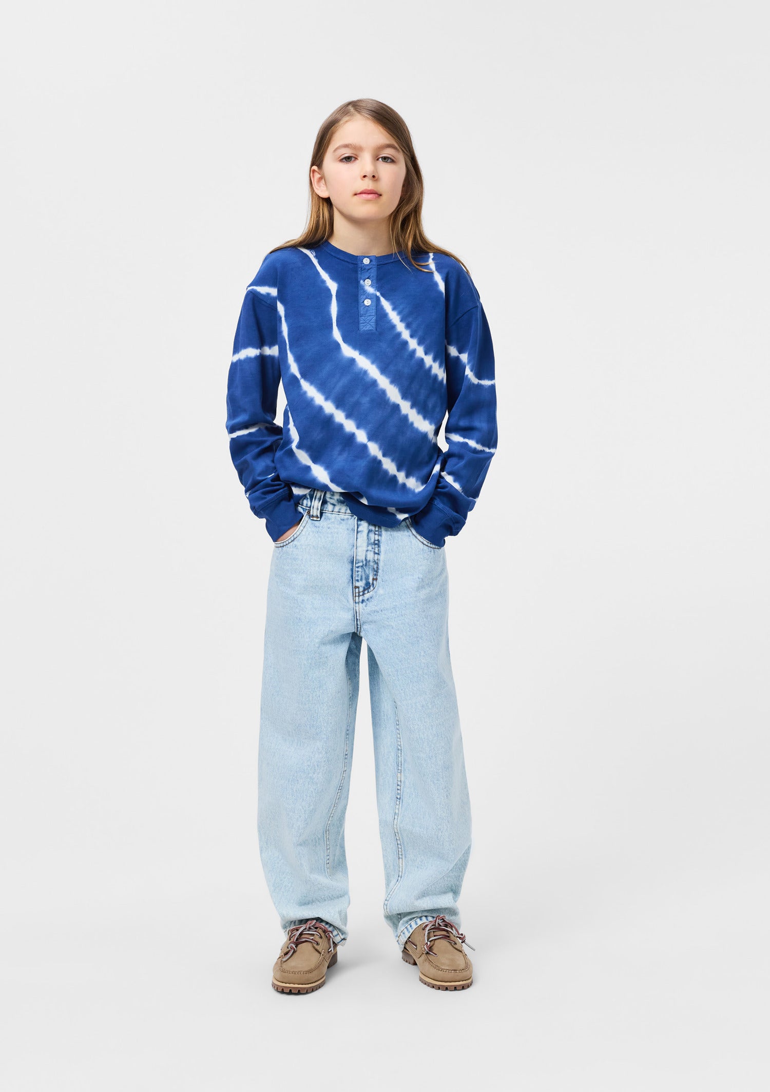 Woven Pants Aiden Light Stone Denim