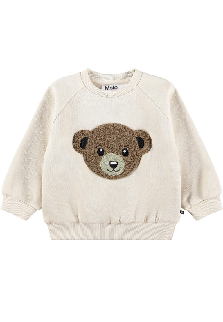Baby Sweatshirt Disk White Noise