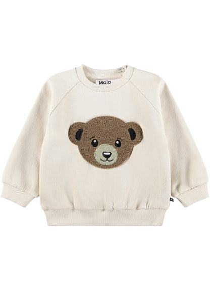 Baby Sweatshirt Disk White Noise