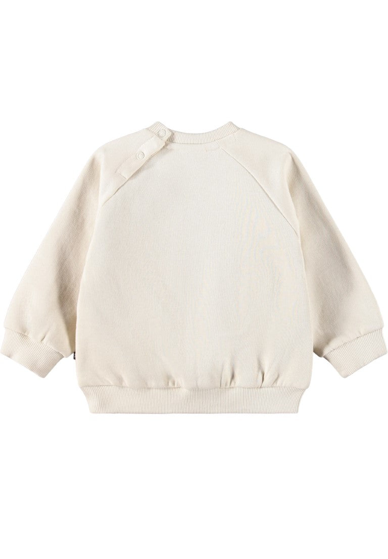 Baby Sweatshirt Disk White Noise