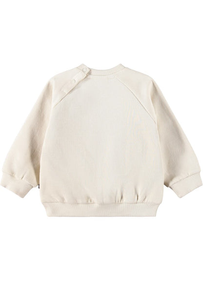 Baby Sweatshirt Disk White Noise