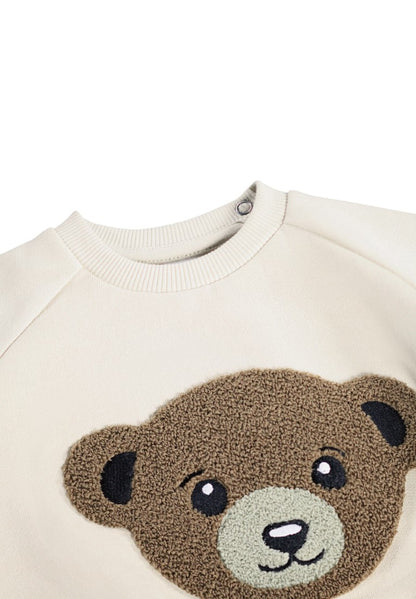 Baby Sweatshirt Disk White Noise