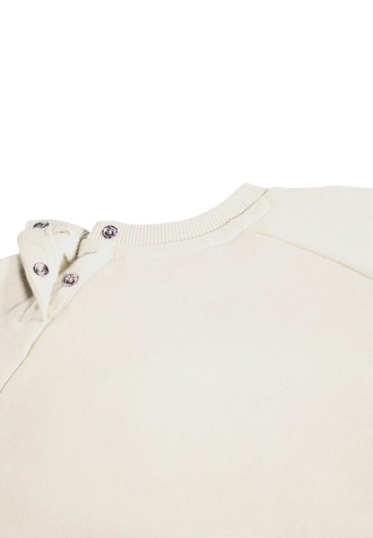 Baby Sweatshirt Disk White Noise
