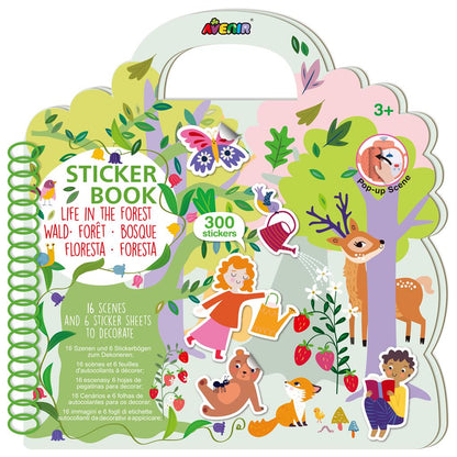 Stickerboek Bos