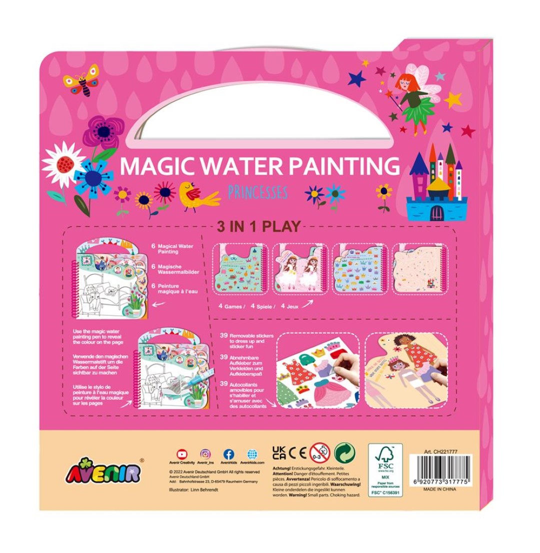 Magic Water Painting Prinses