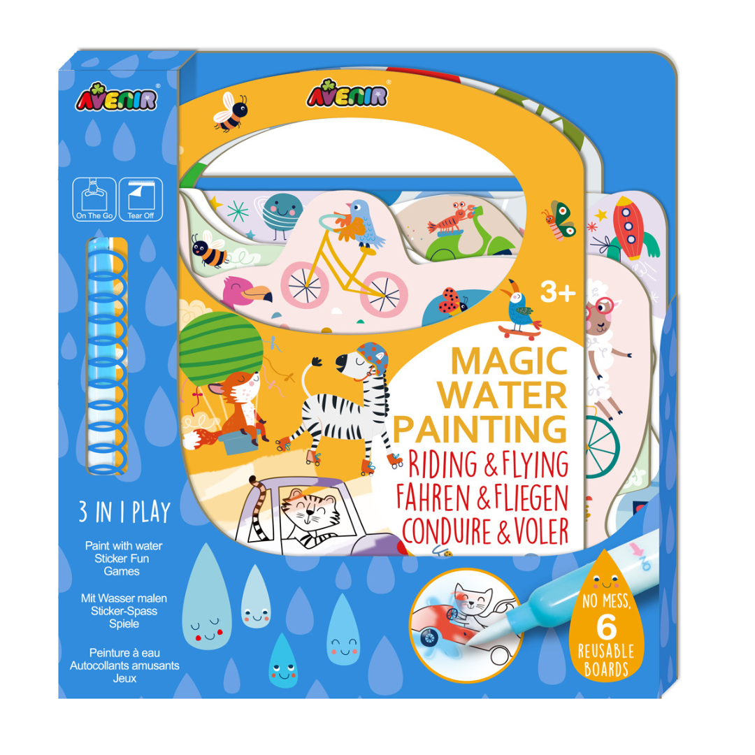 Magic Water Painting Rijden&Vliegen