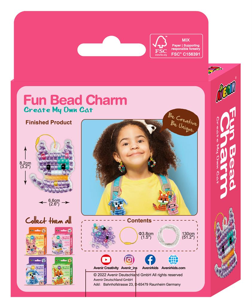 Fun Bead Charm Kat