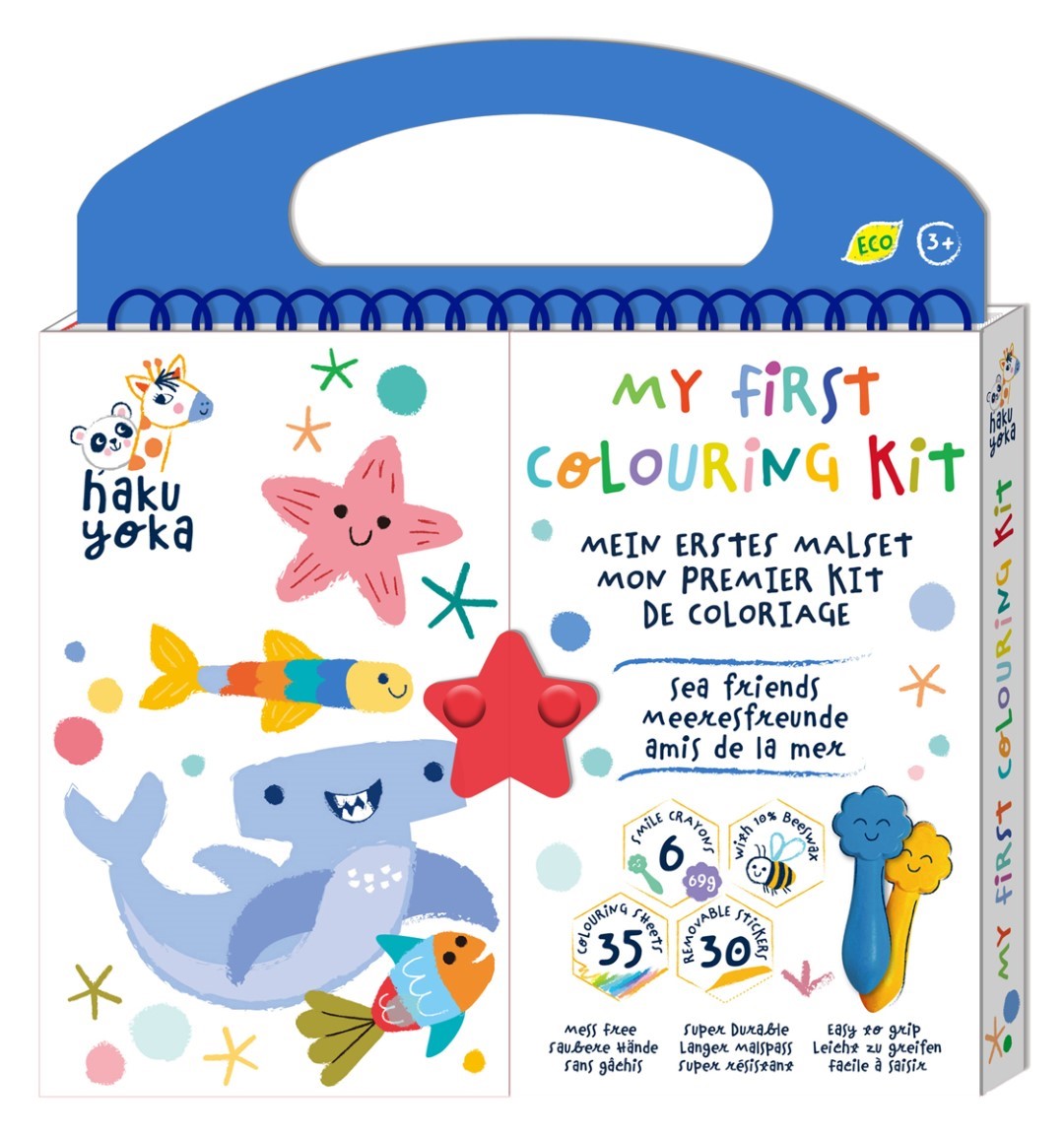 Mijn Eerste Kleurkit - Zeediervrienden
