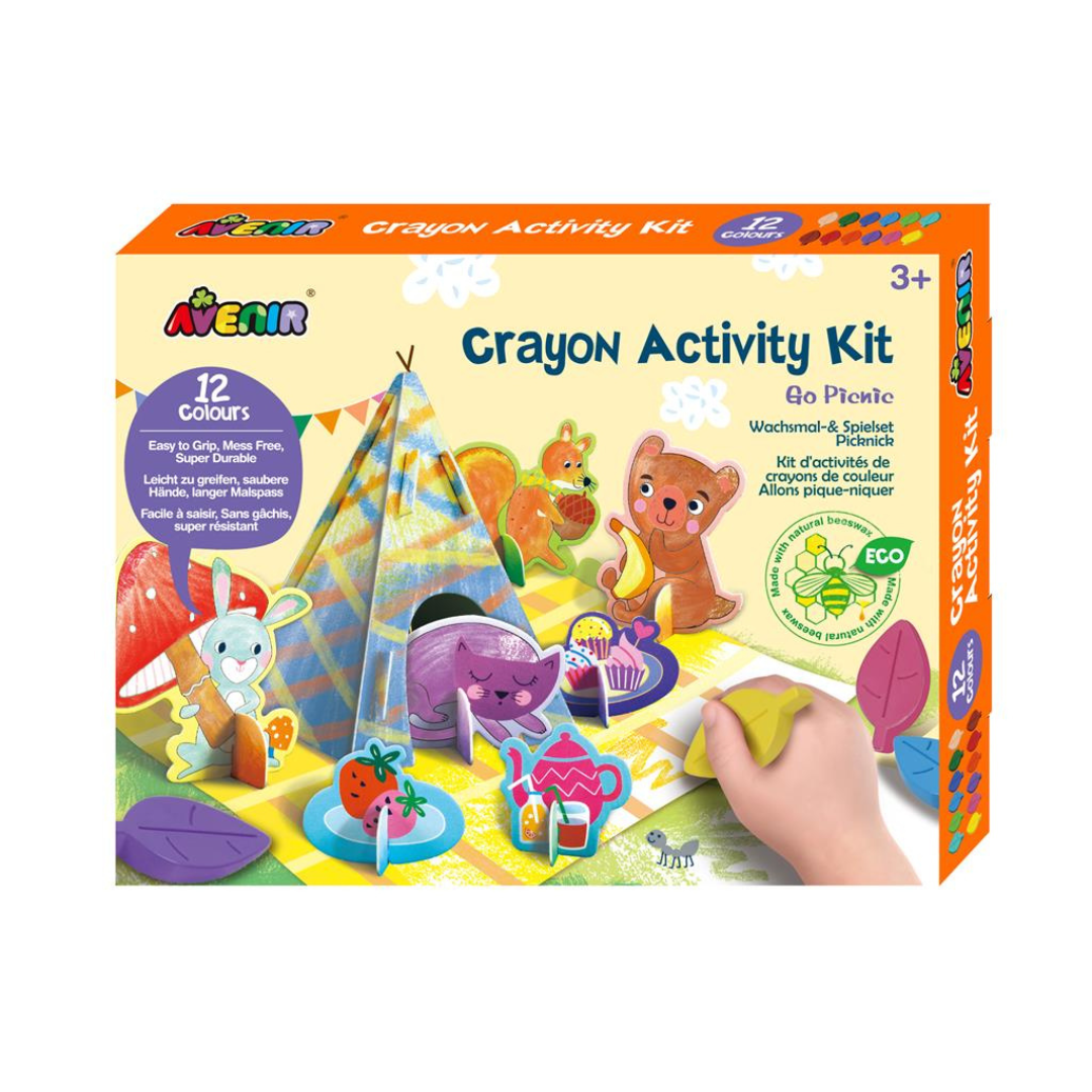 Crayon Activity Kit Picknicken