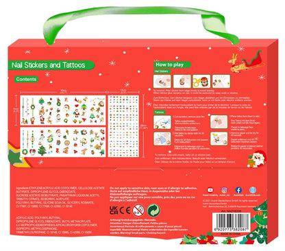 Nail Stickers&amp;Tattoos Kerstmis