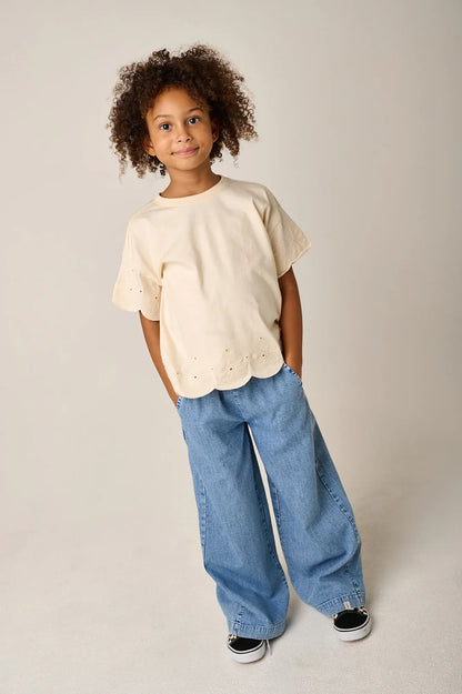 Pants Mora Denim Light Stonewash - Tumble &