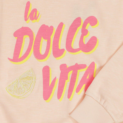 Sweatshirt Bloom Pale Peach - Tumble &
