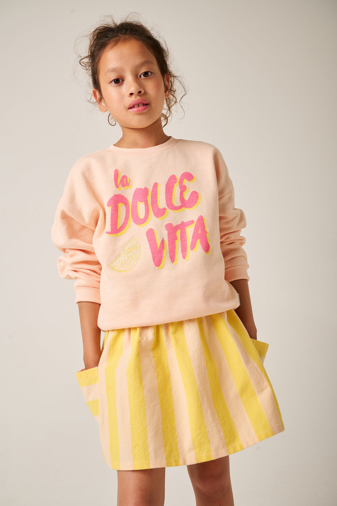Sweatshirt Bloom Pale Peach