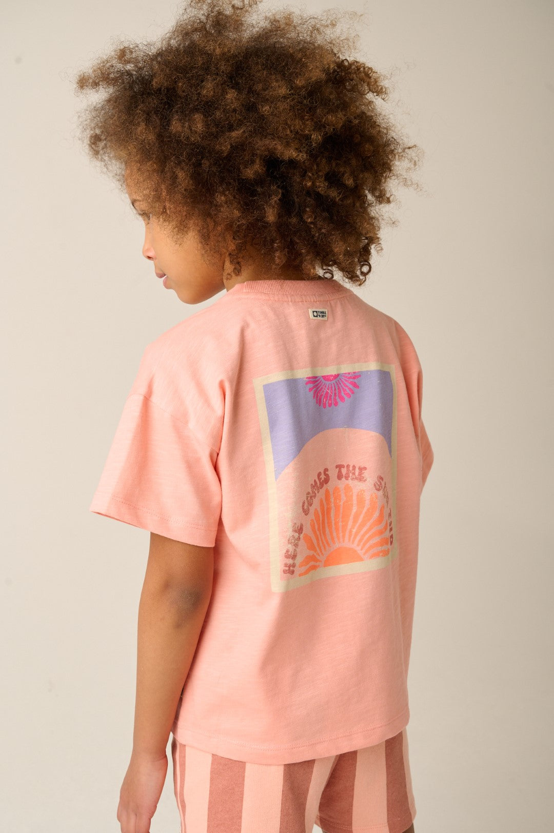 T-shirt Nautalis Apricot Blush