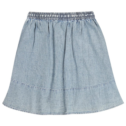 Skirt Piron Denim Light Stonewash - Tumble &