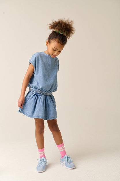 Skirt Anguria Denim Light Stonewash