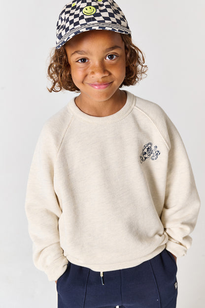 Sweatshirt Brighton Off White Melange
