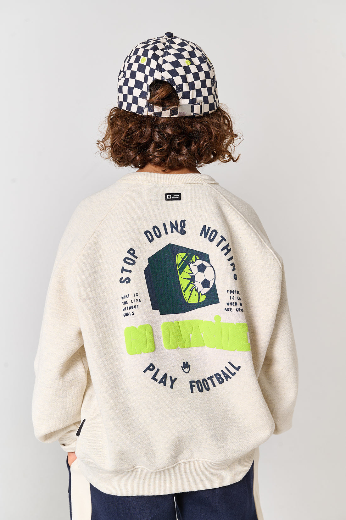 Sweatshirt Brighton Off White Melange