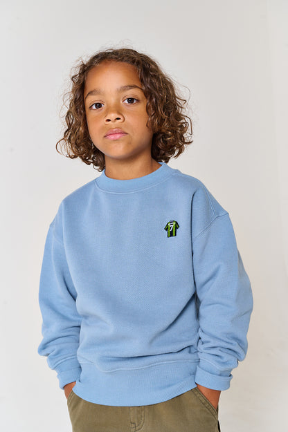Sweatshirt Warrington Faded Denim