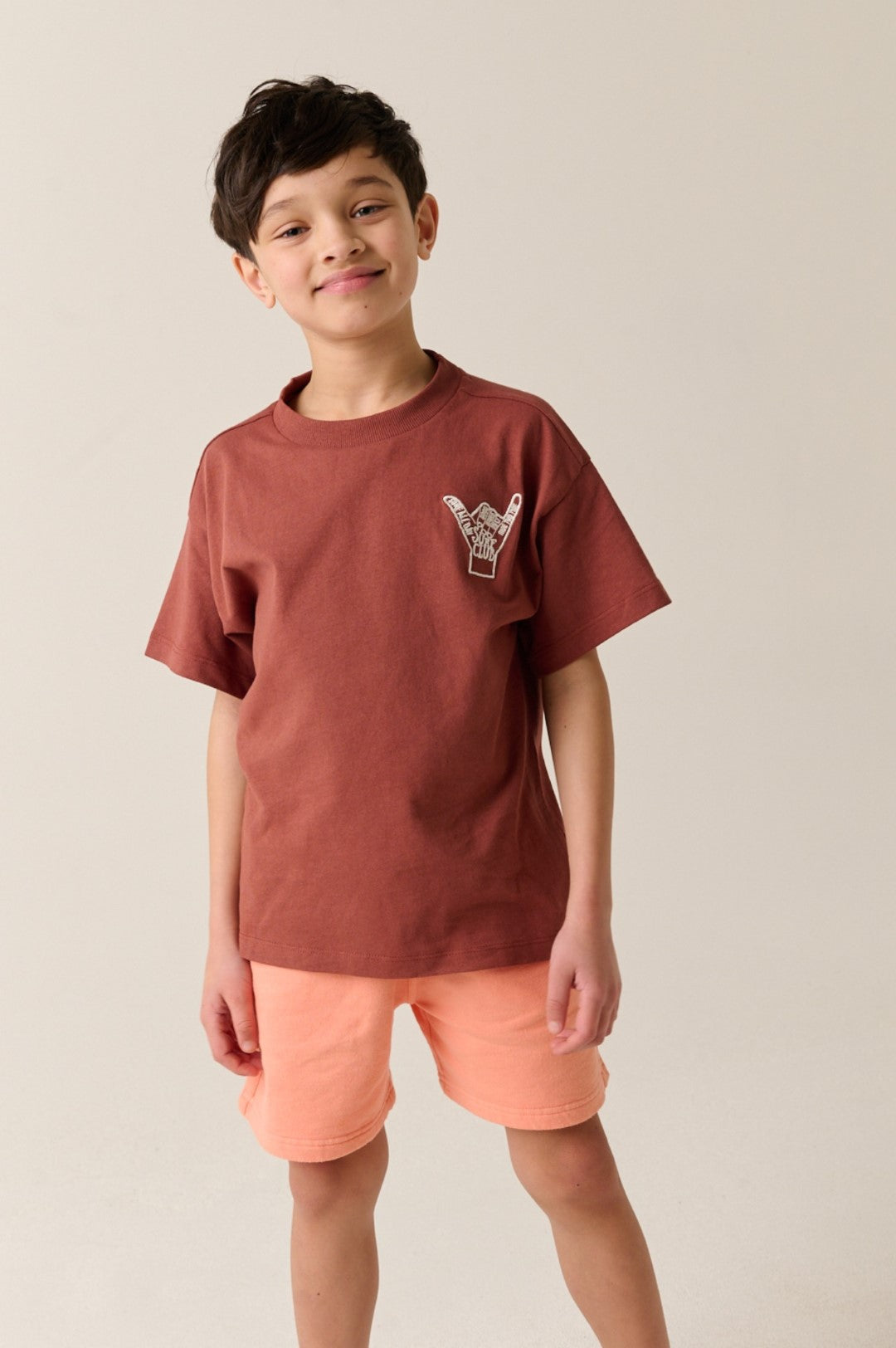 T-shirt Port Douglas Sable