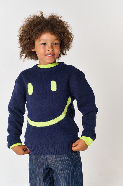 Sweater Knit Essex Navy Blazer