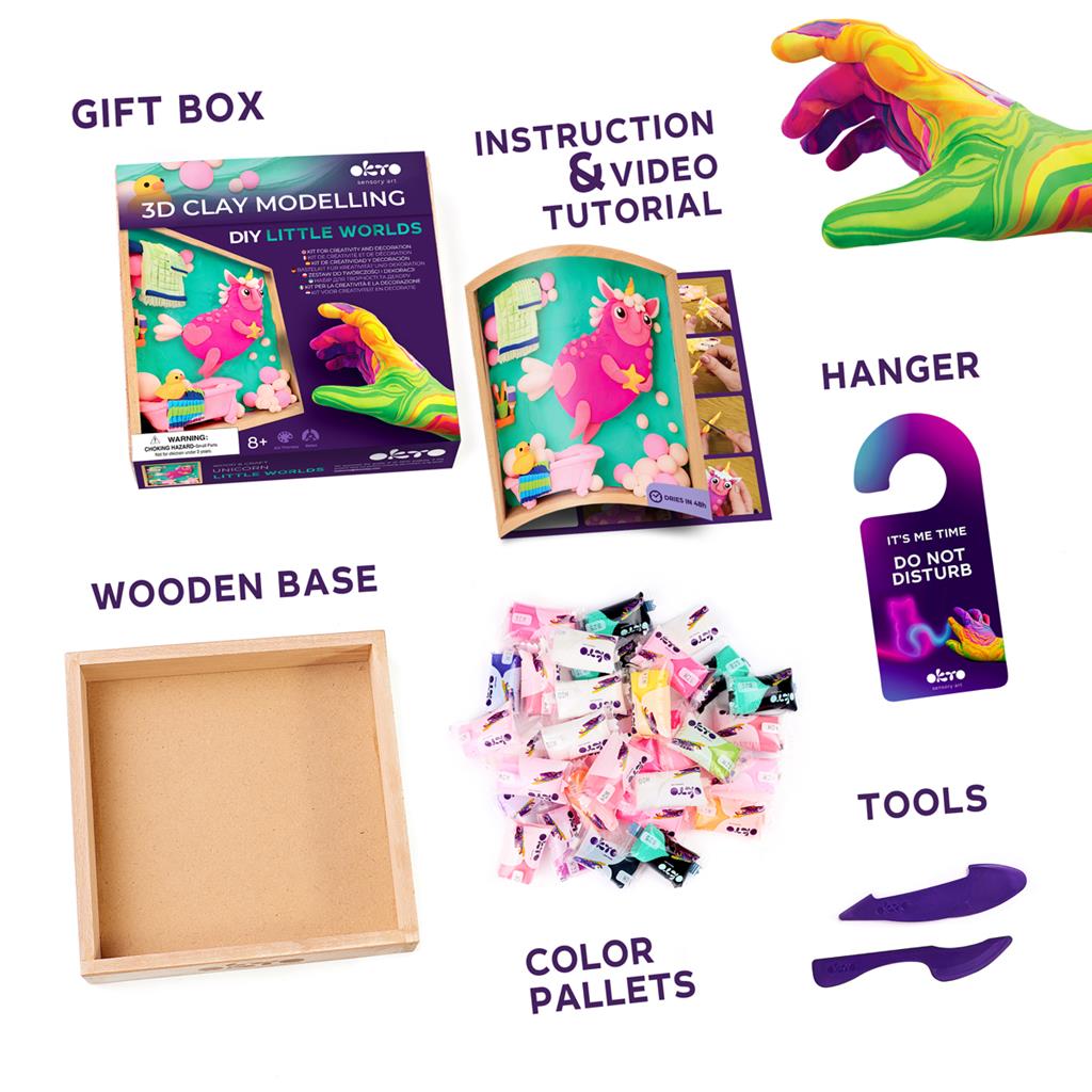 Wood &amp; Craft - Kleine Wereld - Eenhoorn