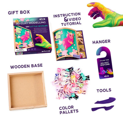 Wood &amp; Craft - Kleine Wereld - Eenhoorn
