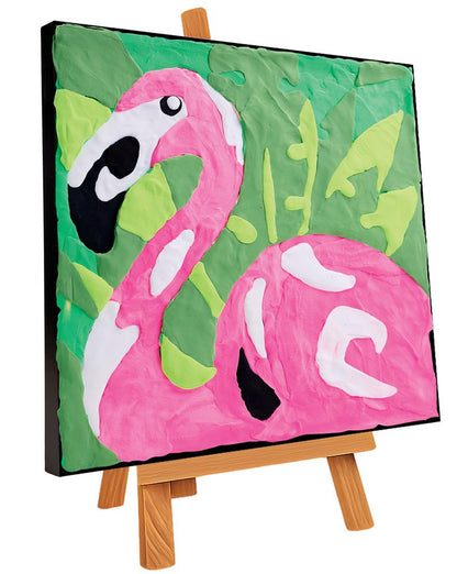 Kleuren Op Nummers - Dieren - Roze Flamingo