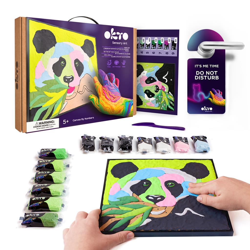 Kleuren Op Nummers - Dieren - Panda