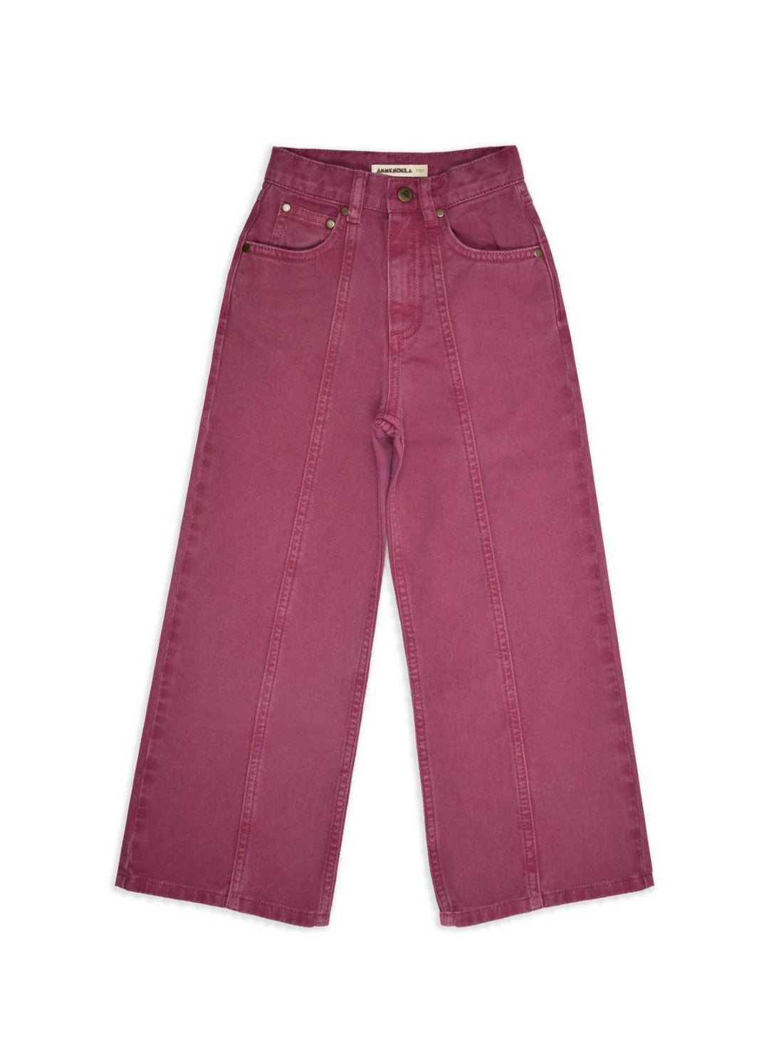 Pants Noor Washed Purple Pink