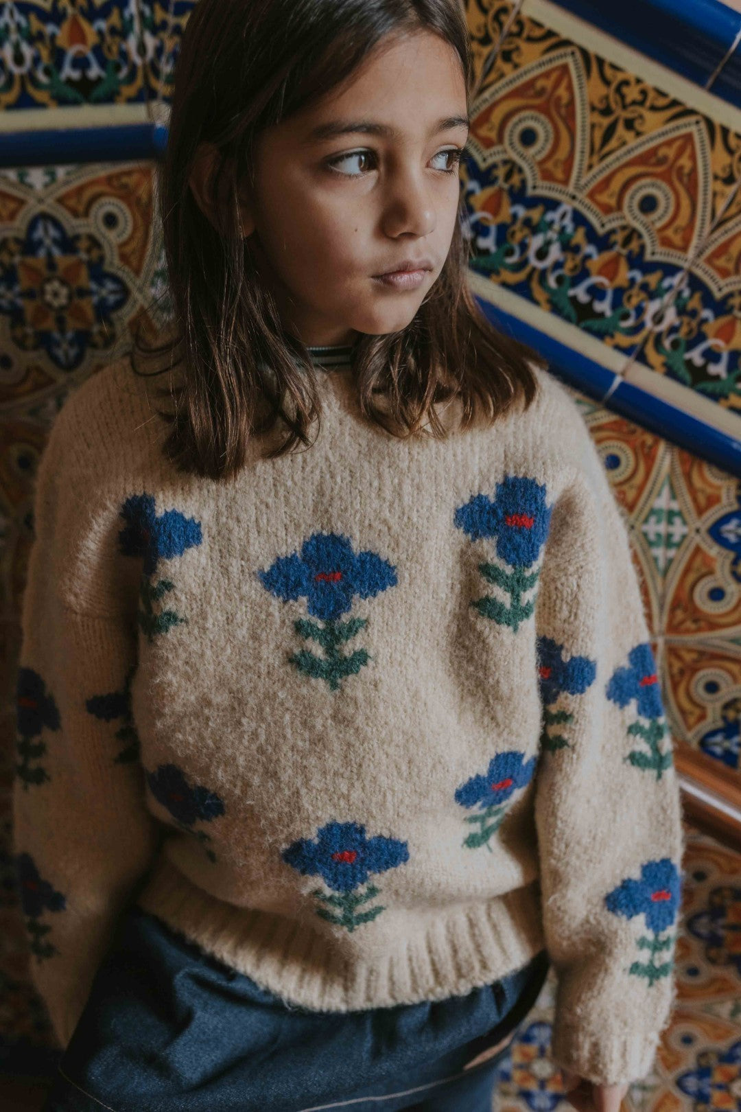 Nicola Sweater True Blue