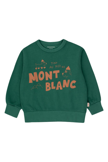 Mont Blanc Sweatshirt Dark Green