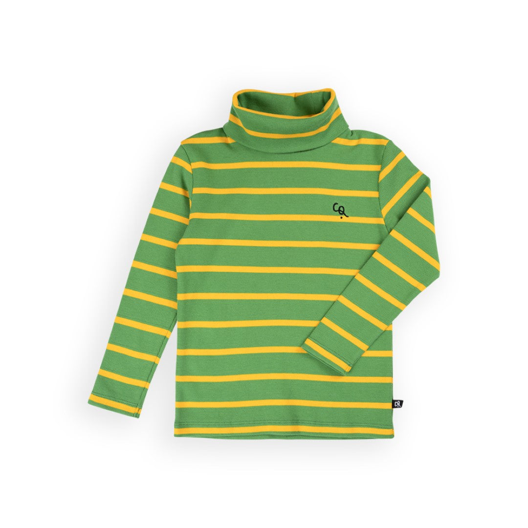 Turtleneck Horizontal Green Yellow