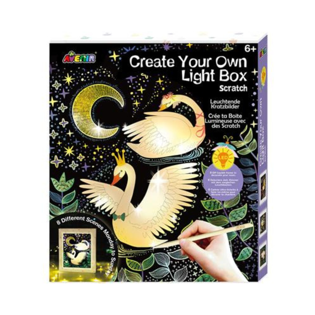 Maak Je Eigen Lichtdoos Met Scratchpapier