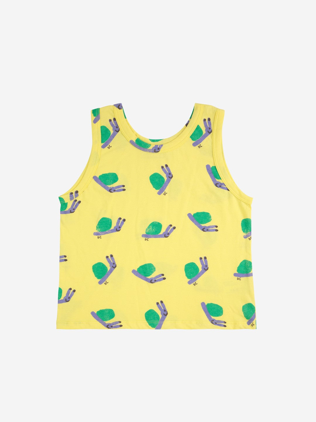 Funny Snail All Over Tank Top