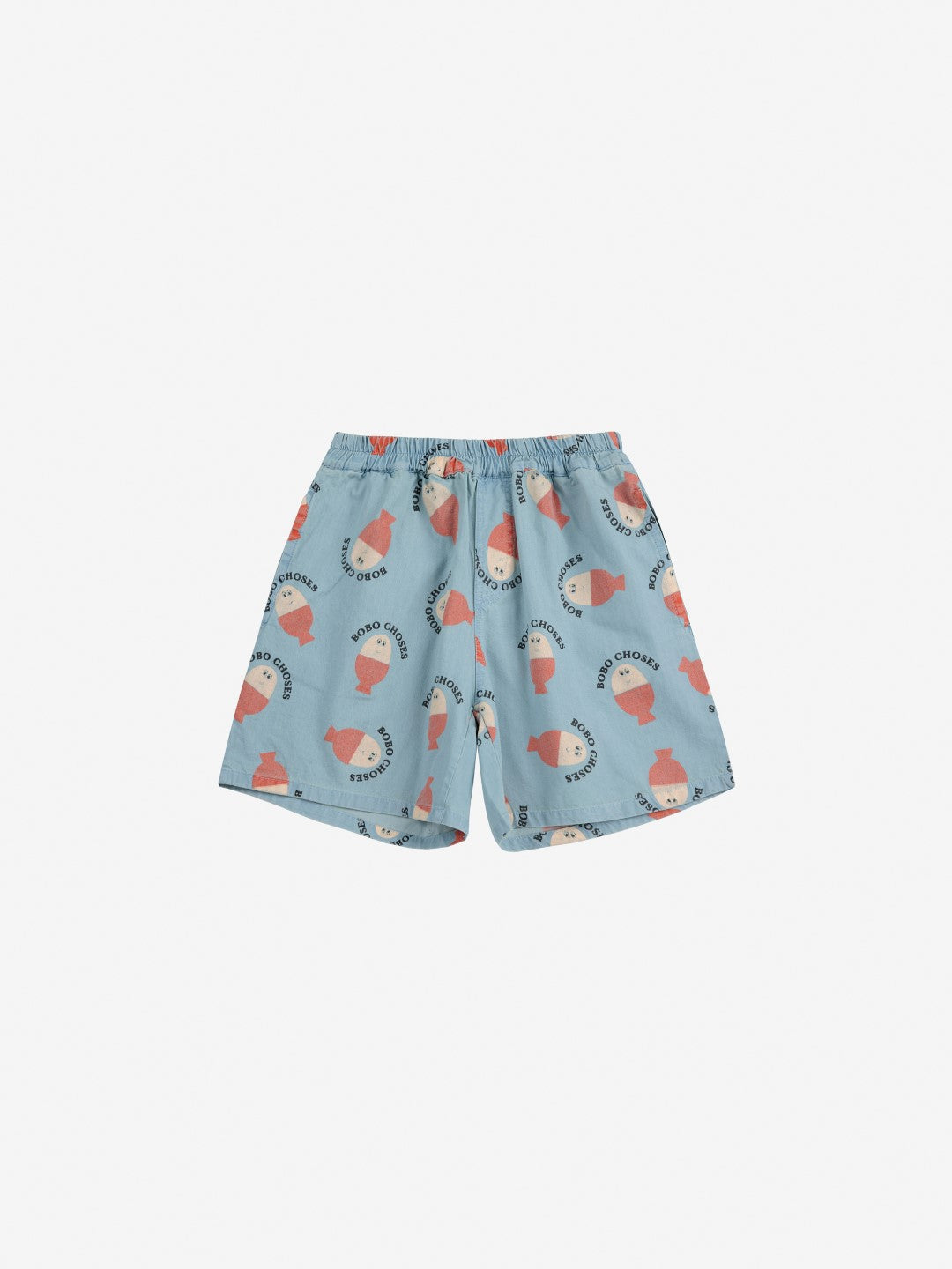 Morning Egg All Over Woven Bermuda Shorts