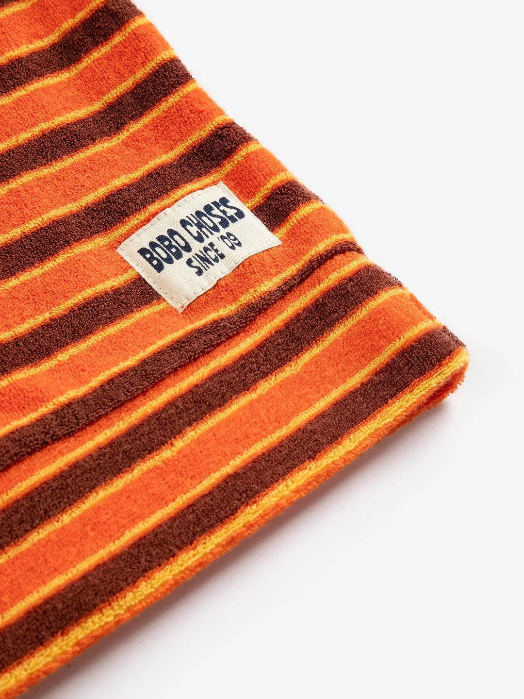 Striped Brick Terry Cloth Polo - Bobo Choses