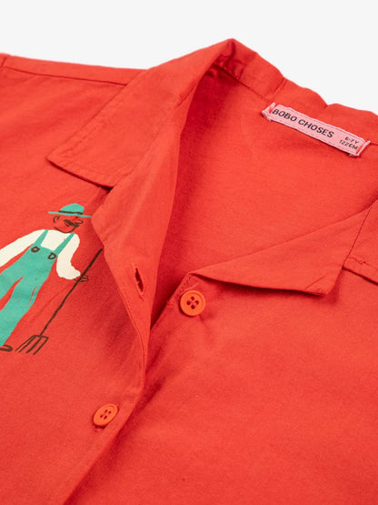Farm Adventure Woven Shirt - Bobo Choses