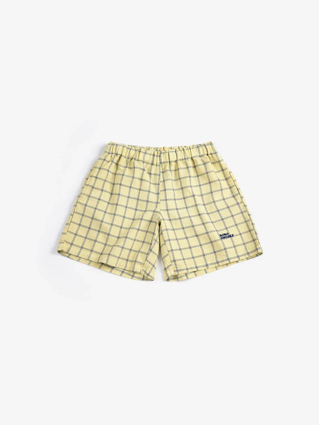 Spicy Window Pane Woven Bermuda Shorts - Bobo Choses