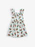 Juicy Tomatoes All Over Ruffled Dress - Bobo Choses